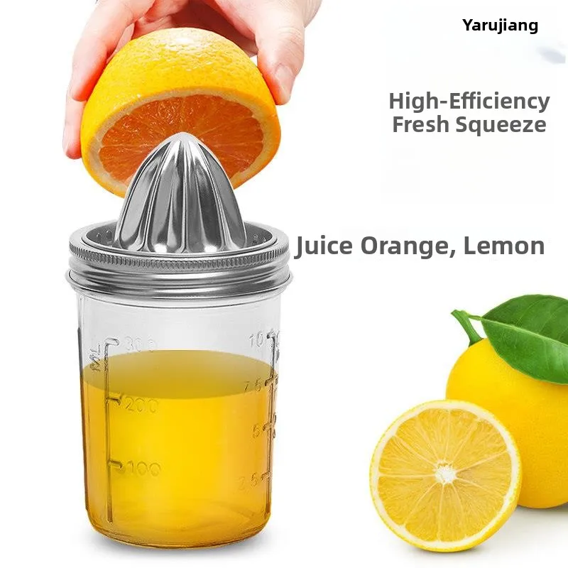 Manual Stainless Steel Fruit Juicer Cup Lemon Orange Press Home Use Kitchen Tool for Everyone by YaRuiJiang
Manual Stainless Steel Fruit Juicer Cup Lemon Orange Press Home Use Kitchen Tool for Everyone by YaRuiJiang