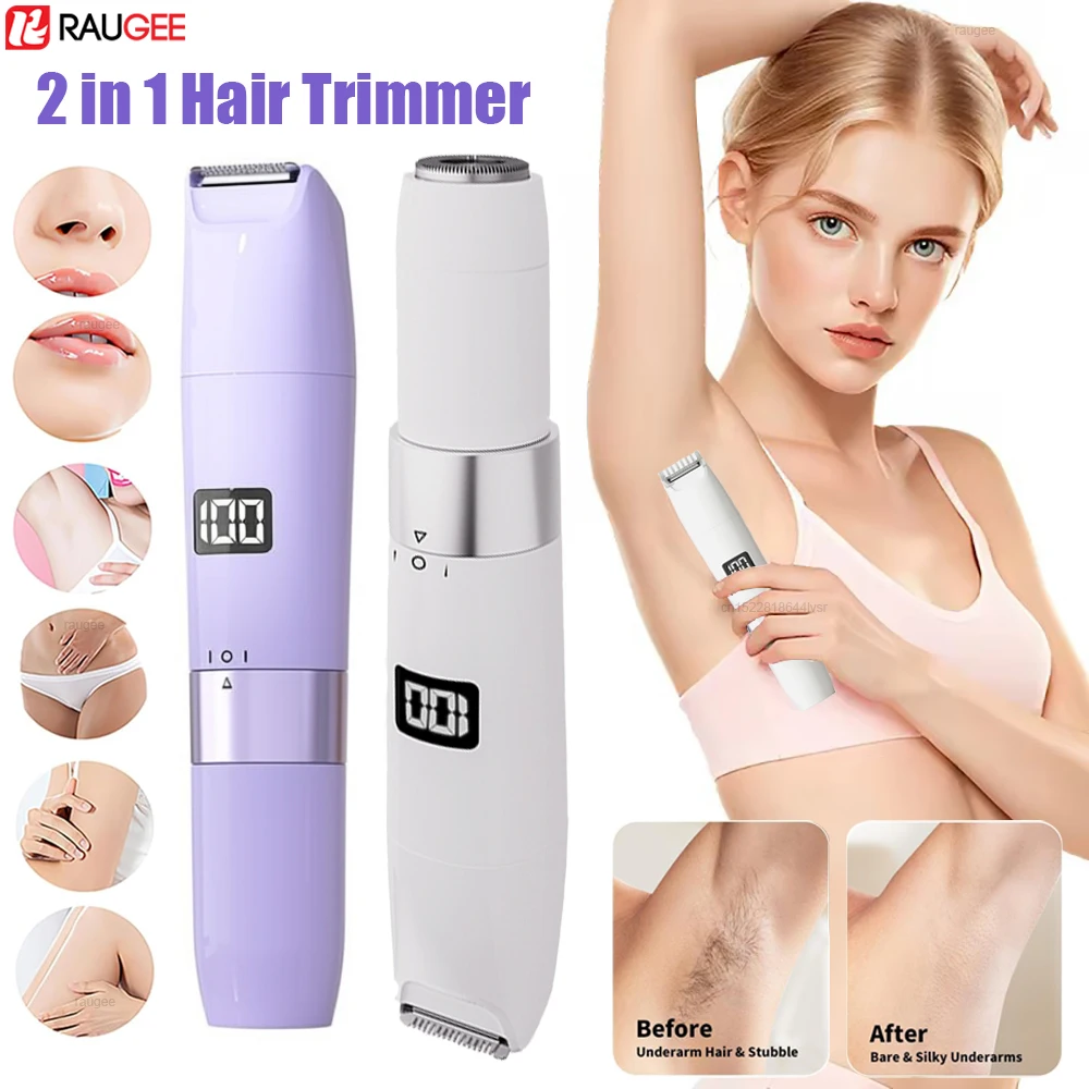 Electric Razor for Women 2 in 1 Electric Shaver Dual Head Women Body Epilator Bikini Trimmer Rechargeable Electric Hair Remover
Electric Razor for Women 2 in 1 Electric Shaver Dual Head Women Body Epilator Bikini Trimmer Rechargeable Electric Hair Remover