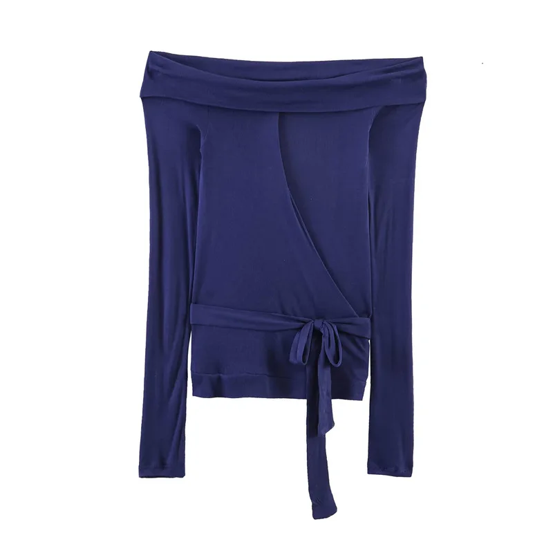 Withered Versatile Spring One Shoulder Bow Long Sleeve Top T-shirt Woman Clothes Female Clothing
Withered Versatile Spring One Shoulder Bow Long Sleeve Top T-shirt Woman Clothes Female Clothing