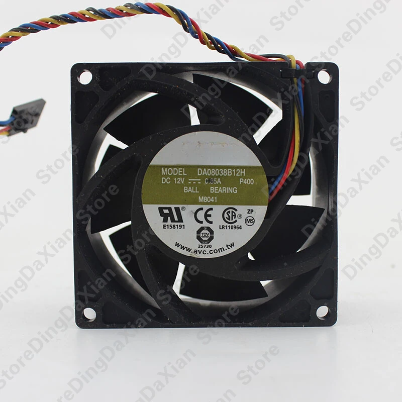 D+ 1PCS For AVC DA08038B12H 12V 0.80A 8CM Server Chassis Cooling Fan 8038
D+ 1PCS For AVC DA08038B12H 12V 0.80A 8CM Server Chassis Cooling Fan 8038