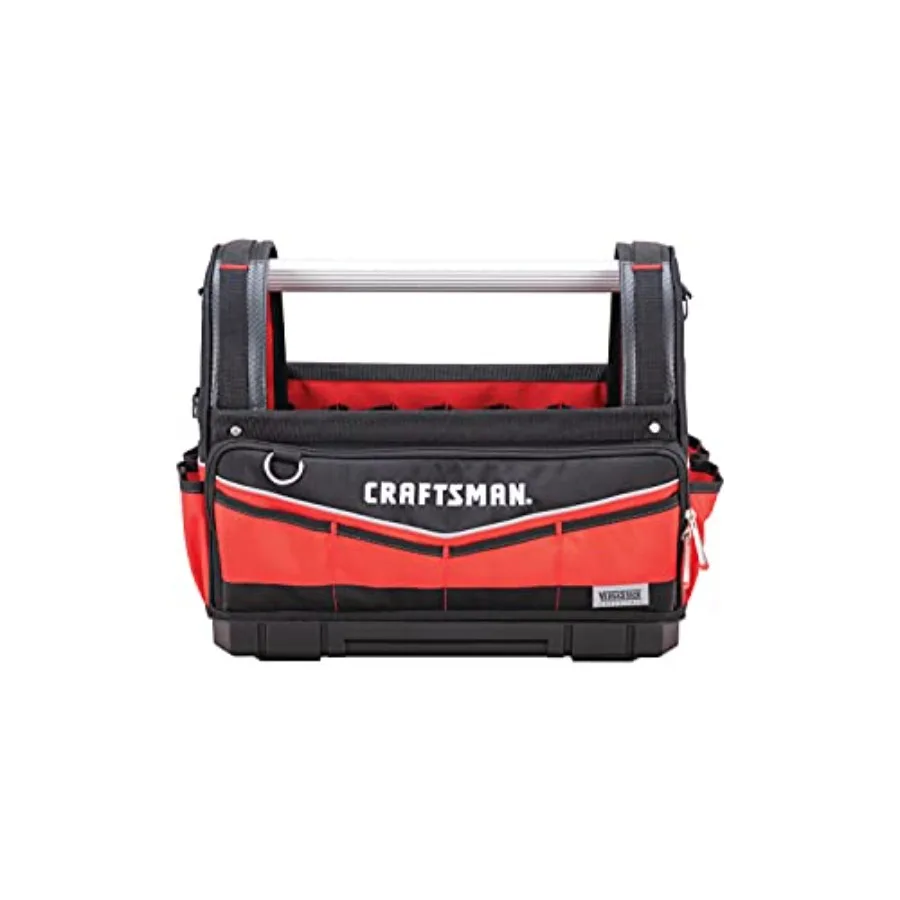VERSASTACK Heavy Duty Tool Bag Waterproof Hard Bottom 17" Large Tool Tote with Adjustable Strap
VERSASTACK Heavy Duty Tool Bag Waterproof Hard Bottom 17" Large Tool Tote with Adjustable Strap