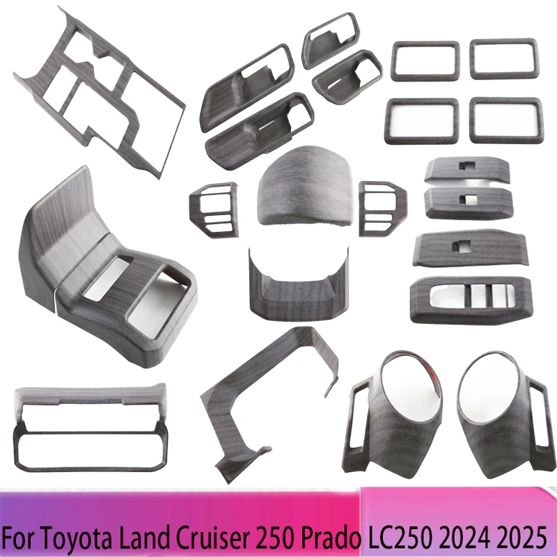 RHD For Toyota Land Cruiser 250 Prado LC250 2024 2025 Peach Wood Color Window Switch Panel Cover Water Cup Holder Cover Trim
RHD For Toyota Land Cruiser 250 Prado LC250 2024 2025 Peach Wood Color Window Switch Panel Cover Water Cup Holder Cover Trim