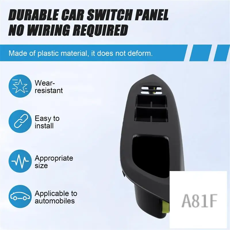 Left Front Window Glass Lift Switch Trim Cover 74232-52330-B0 For Toyota Yaris 06-16 LHD Side Door Window Switch Panel
Left Front Window Glass Lift Switch Trim Cover 74232-52330-B0 For Toyota Yaris 06-16 LHD Side Door Window Switch Panel