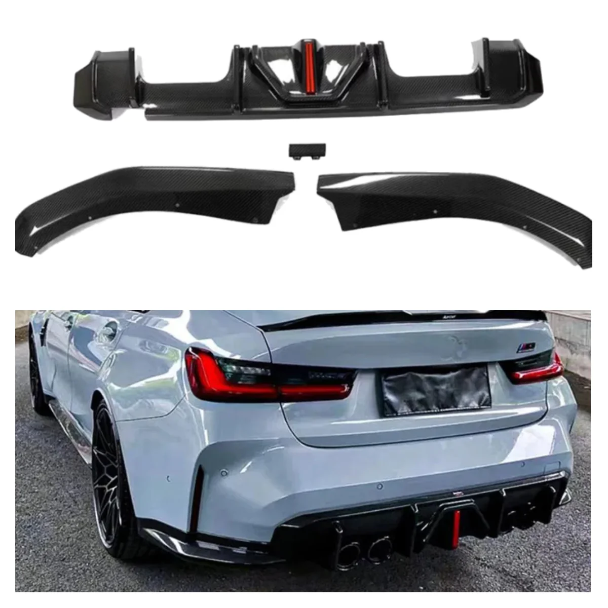 Mp Style Dry Carbon Fiber Rear Bumper Lip Spoiler Chin Splitter for G80 M3 G82 G83 M4
Mp Style Dry Carbon Fiber Rear Bumper Lip Spoiler Chin Splitter for G80 M3 G82 G83 M4