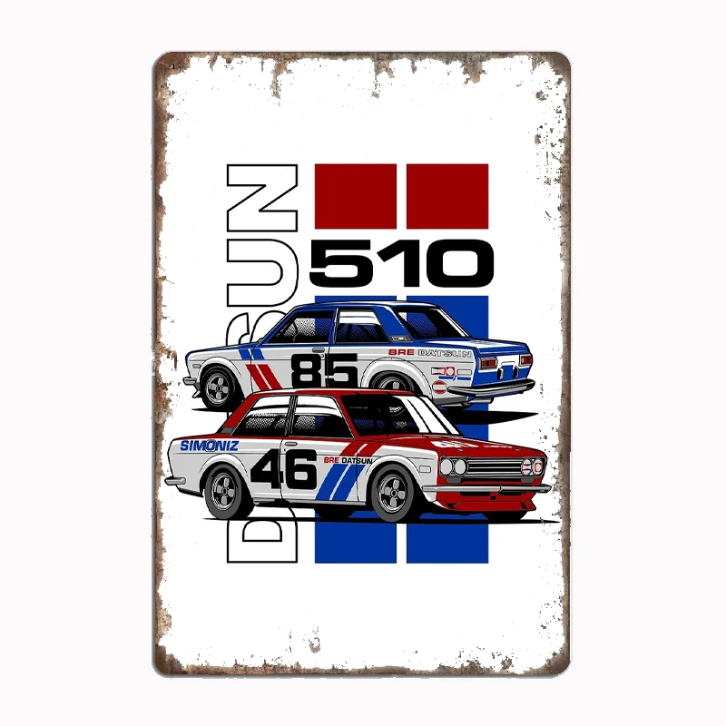 510 Driver Race Car Classic Sports Car Metal Poster Sign Garage Club Custom Wall Tin Room Decor Home Decor
510 Driver Race Car Classic Sports Car Metal Poster Sign Garage Club Custom Wall Tin Room Decor Home Decor