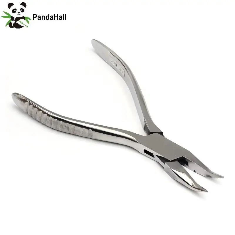 Steel Bent Nose Plier Jewelry Making Tools 155x51x10mm
Steel Bent Nose Plier Jewelry Making Tools 155x51x10mm