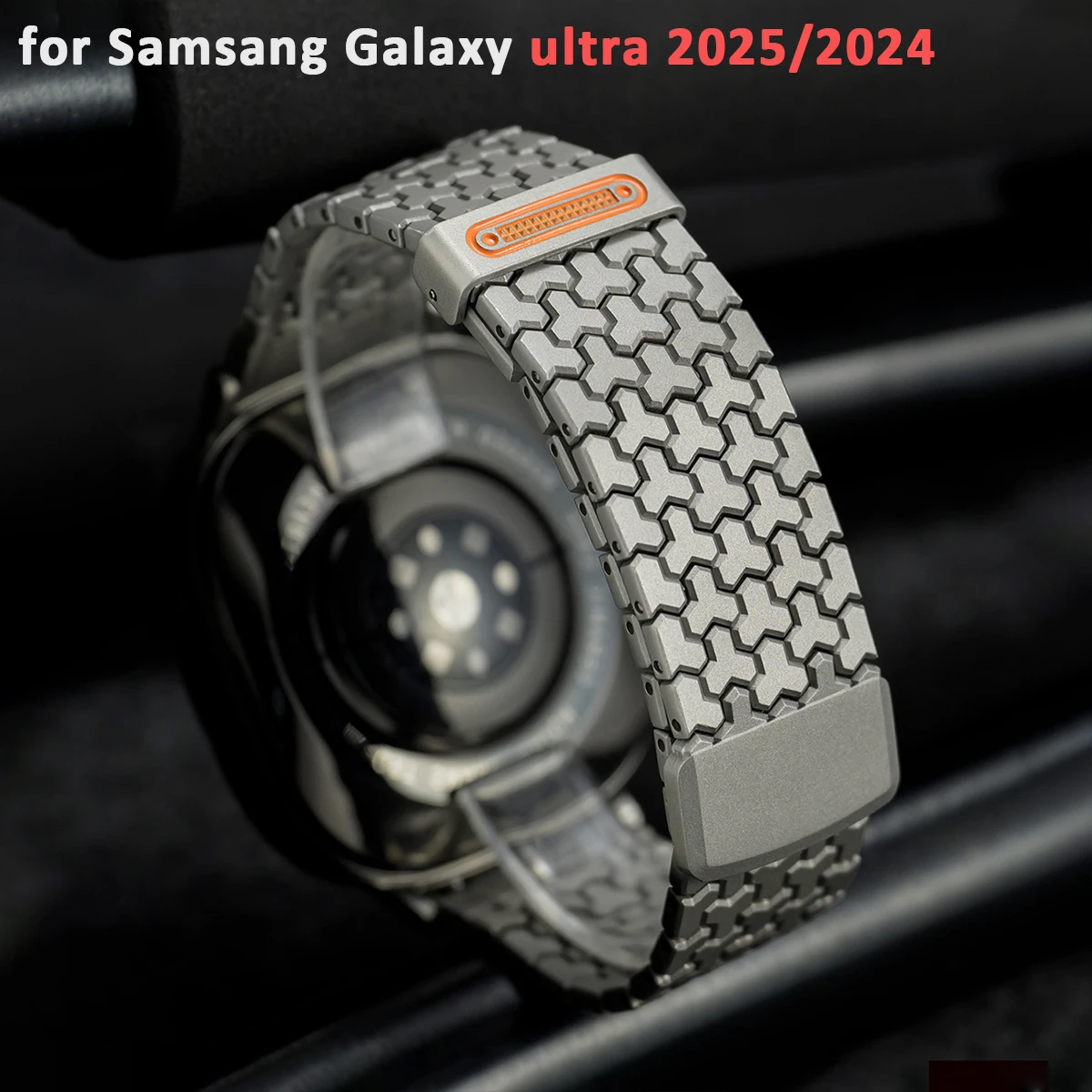Metal Band for Samsung Galaxy Watch Ultra 2025 47mm No Gaps Stainless Steel Magnetic Strap for Galaxy Watch 7 Ultra 2024 47mm
Metal Band for Samsung Galaxy Watch Ultra 2025 47mm No Gaps Stainless Steel Magnetic Strap for Galaxy Watch 7 Ultra 2024 47mm
