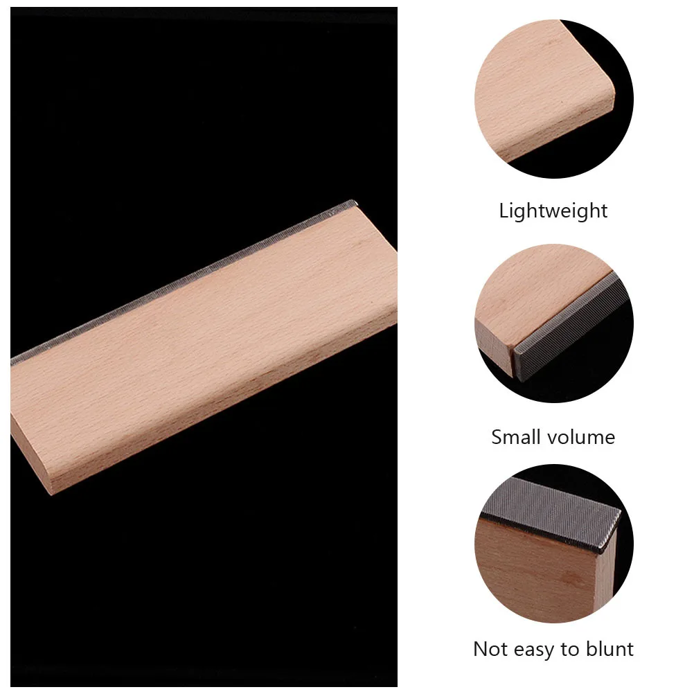 Guitar Fret File Metal Abrasion Resistant Wood Handle Small Lightweight Chamfering File Fret Neck Leveling Fingerboard Sanding
Guitar Fret File Metal Abrasion Resistant Wood Handle Small Lightweight Chamfering File Fret Neck Leveling Fingerboard Sanding