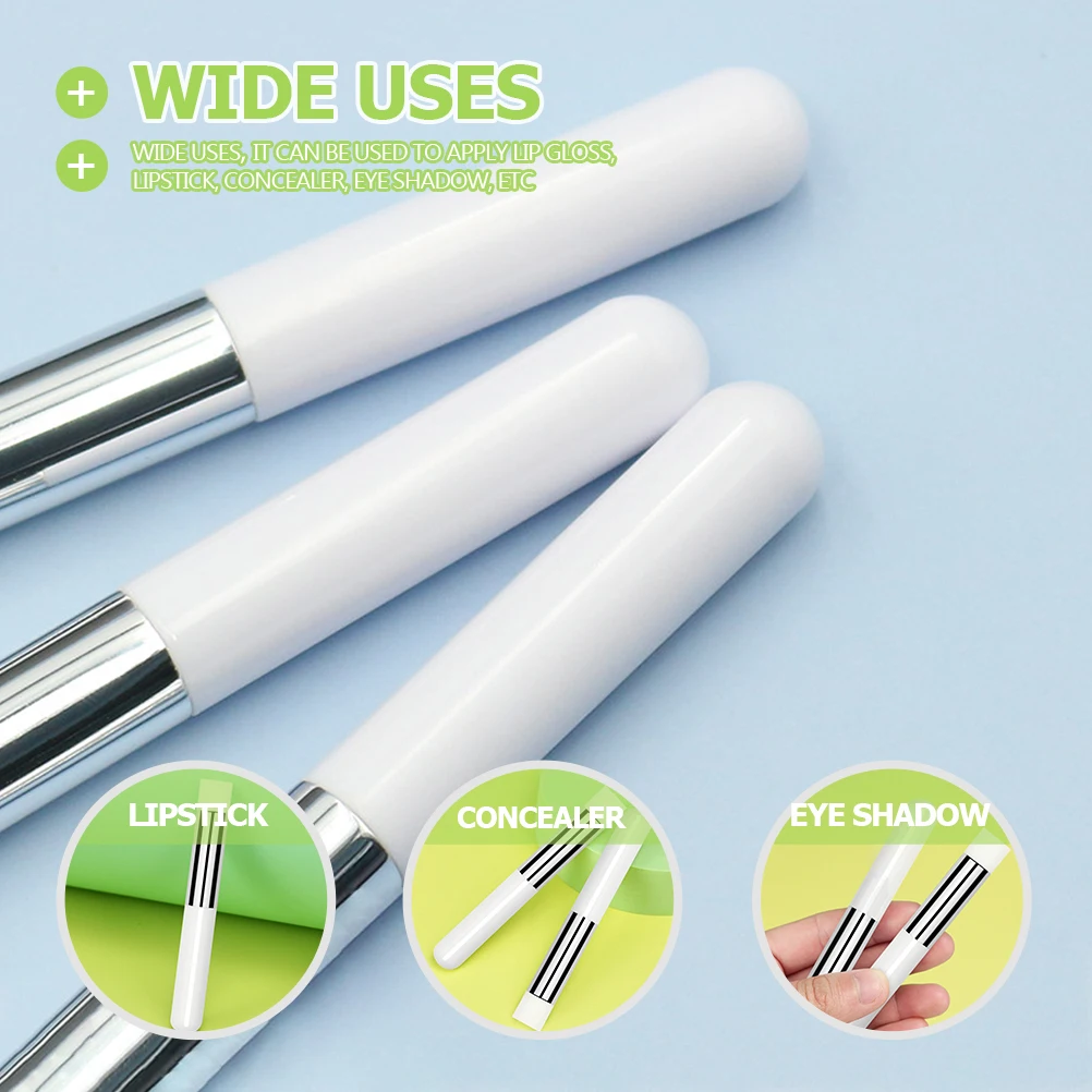 2Pcs Makeup Brushes Concealer Lipstick Smudge Tool Small Size ABS Plastic Aluminum Shaft Cosmetics Accessories
2Pcs Makeup Brushes Concealer Lipstick Smudge Tool Small Size ABS Plastic Aluminum Shaft Cosmetics Accessories