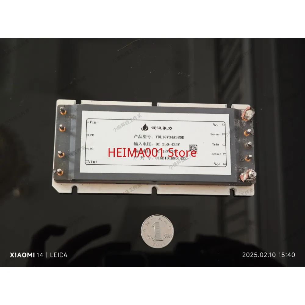 YDDL18V34A380D Isolated Power Supply DC350-425V to DC18V34A Half Brick Power Supply, Shipped with Board
YDDL18V34A380D Isolated Power Supply DC350-425V to DC18V34A Half Brick Power Supply, Shipped with Board