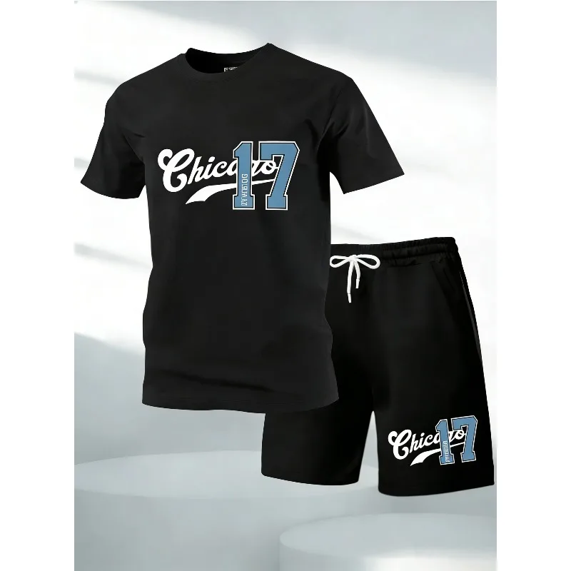 Latest Men's California Los Angeles Printed 2-Piece Top and Shorts - O-neck Loose Soft T-Shirt with Pockets and High-Waist Pants
Latest Men's California Los Angeles Printed 2-Piece Top and Shorts - O-neck Loose Soft T-Shirt with Pockets and High-Waist Pants