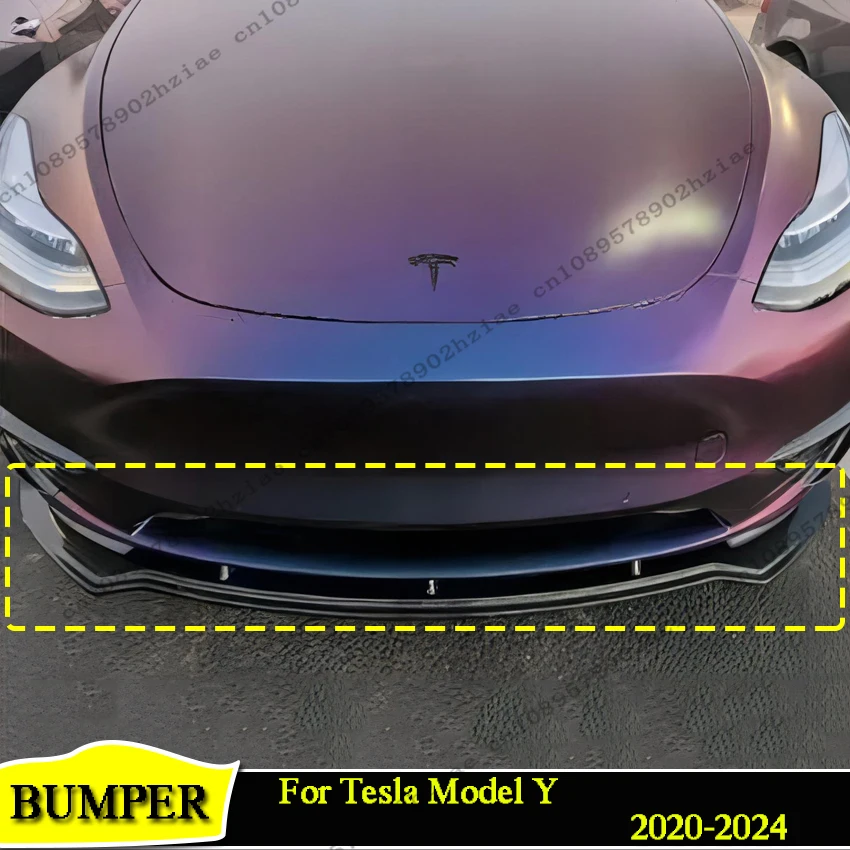 Appearance Upgrade For Tesla Model Y 2020-2024 3Pcs CD Style Front Spoiler with Lip Bumper Chin Diffuser Carbon Look/Gloss Black
Appearance Upgrade For Tesla Model Y 2020-2024 3Pcs CD Style Front Spoiler with Lip Bumper Chin Diffuser Carbon Look/Gloss Black