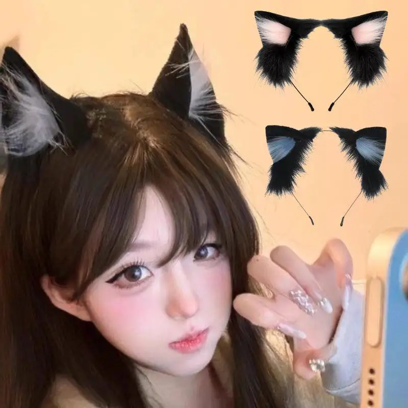 Cute Cat Ear Headband Cosplay Animal Ear Hair Hoop Furry Plush Hairband Christmas Halloween Lolita Head Hoop Hair Accessories
Cute Cat Ear Headband Cosplay Animal Ear Hair Hoop Furry Plush Hairband Christmas Halloween Lolita Head Hoop Hair Accessories