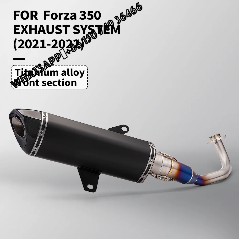 For FORZA 300 350 NSS350 FORZA300 FORZA350 Motorcycle Exhaust Escape Titanium Alloy Front Link Pipe
For FORZA 300 350 NSS350 FORZA300 FORZA350 Motorcycle Exhaust Escape Titanium Alloy Front Link Pipe
