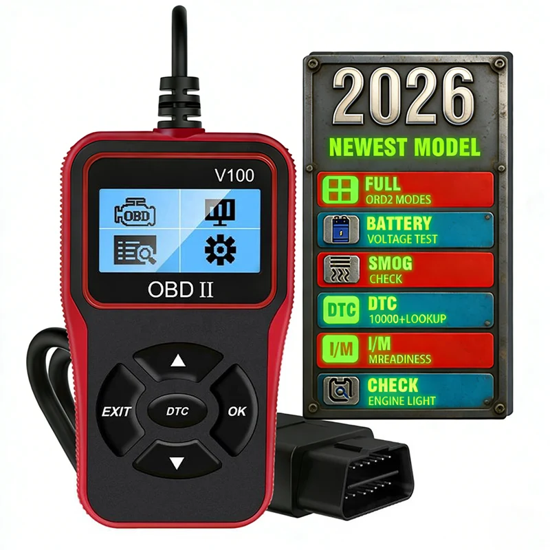Portable Auto Diagnostic Tool OBDII Car Scanner Comprehensive System Diagnostic Functions All-in-One OBDIi OBD2 Analyzer
Portable Auto Diagnostic Tool OBDII Car Scanner Comprehensive System Diagnostic Functions All-in-One OBDIi OBD2 Analyzer