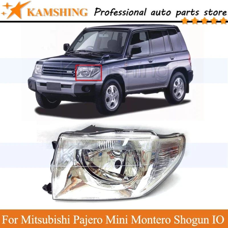 Головка переднего бампера Kamshing для Mitsubishi Pajero Mini Montero Shogun IO, фара, передняя фара
Головка переднего бампера Kamshing для Mitsubishi Pajero Mini Montero Shogun IO, фара, передняя фара
