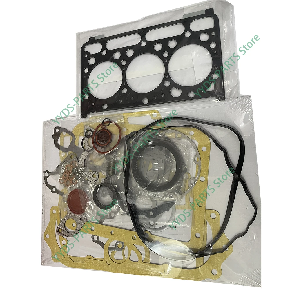 Полный комплект прокладок для Kubota D1703, комплект для ремонта, детали двигателя, прокладка головки блока цилиндров
Полный комплект прокладок для Kubota D1703, комплект для ремонта, детали двигателя, прокладка головки блока цилиндров