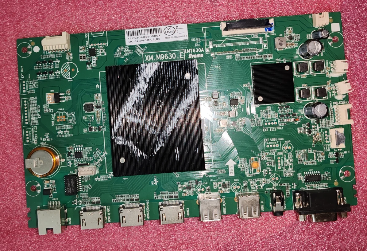 XM.M9630.E 1MT9630 Physical photo of LED TV motherboard, tested well Verify 2 specifications
XM.M9630.E 1MT9630 Physical photo of LED TV motherboard, tested well Verify 2 specifications