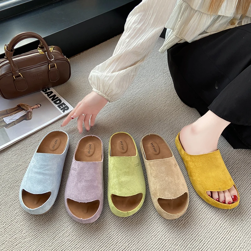 Spacious Inner Foot Space Ladies Summer Flat Sandals Anti Slip Relaxed Wearing Student Daily Walking Shoes
Spacious Inner Foot Space Ladies Summer Flat Sandals Anti Slip Relaxed Wearing Student Daily Walking Shoes