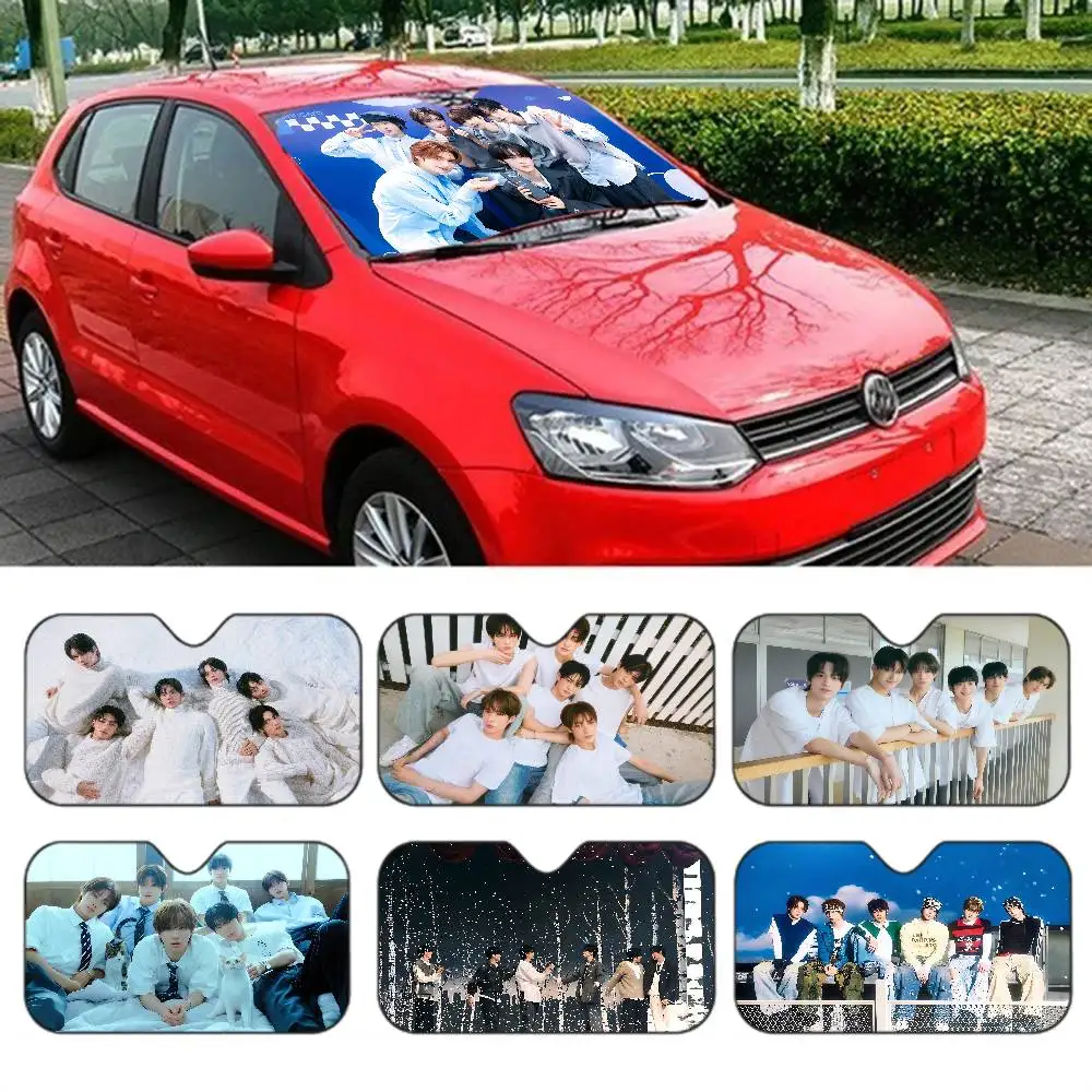Kpop Group T-Tws Personalized Windshield Sunshade Car Cover Sun Shade Auto Sun Visor Car-covers Car Solar Protection
Kpop Group T-Tws Personalized Windshield Sunshade Car Cover Sun Shade Auto Sun Visor Car-covers Car Solar Protection