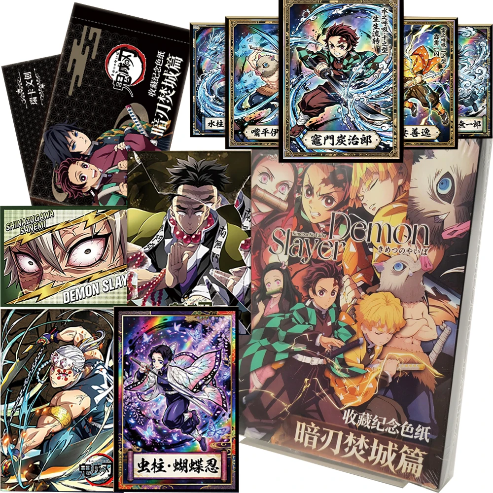 Demon Slayer High Score Japanese Anime Color Paper Collection Cards Classic IP Protagonist Creative Exquisite Card Holiday Gifts
Demon Slayer High Score Japanese Anime Color Paper Collection Cards Classic IP Protagonist Creative Exquisite Card Holiday Gifts