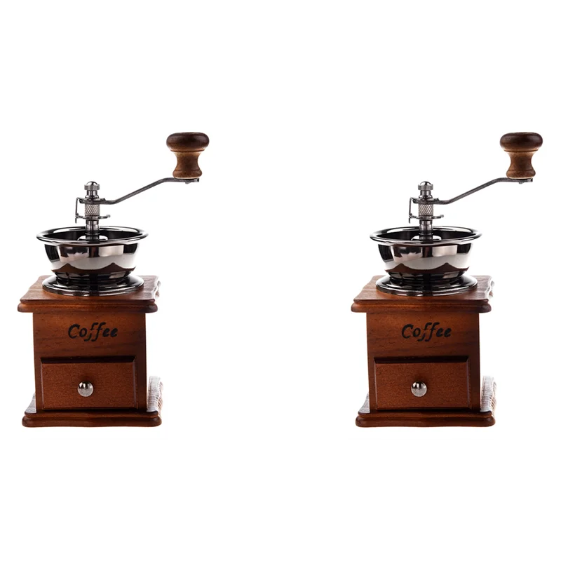 AD30-2X Manual Coffee Grinder Wood / Metal Hand Mill Spice Mill (Wood Color)
AD30-2X Manual Coffee Grinder Wood / Metal Hand Mill Spice Mill (Wood Color)