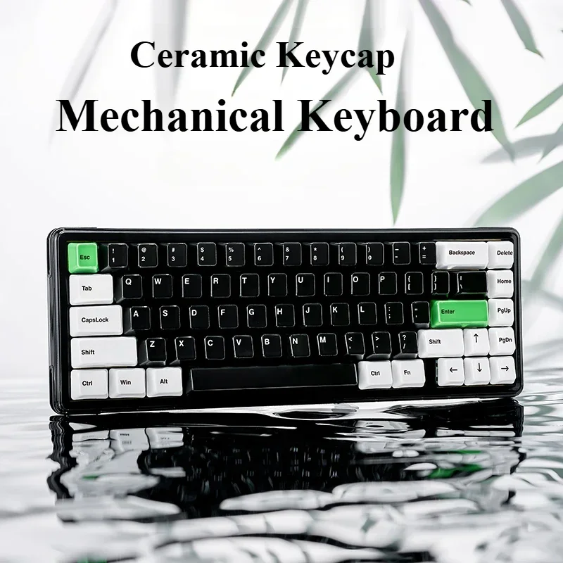 Panda Ceramic Mechanical Keyboard Keycap Wireless Tri-mode RGB Hot Swap Custom 65% Office Gaming Keyboard PC Laptop Accessory
Panda Ceramic Mechanical Keyboard Keycap Wireless Tri-mode RGB Hot Swap Custom 65% Office Gaming Keyboard PC Laptop Accessory