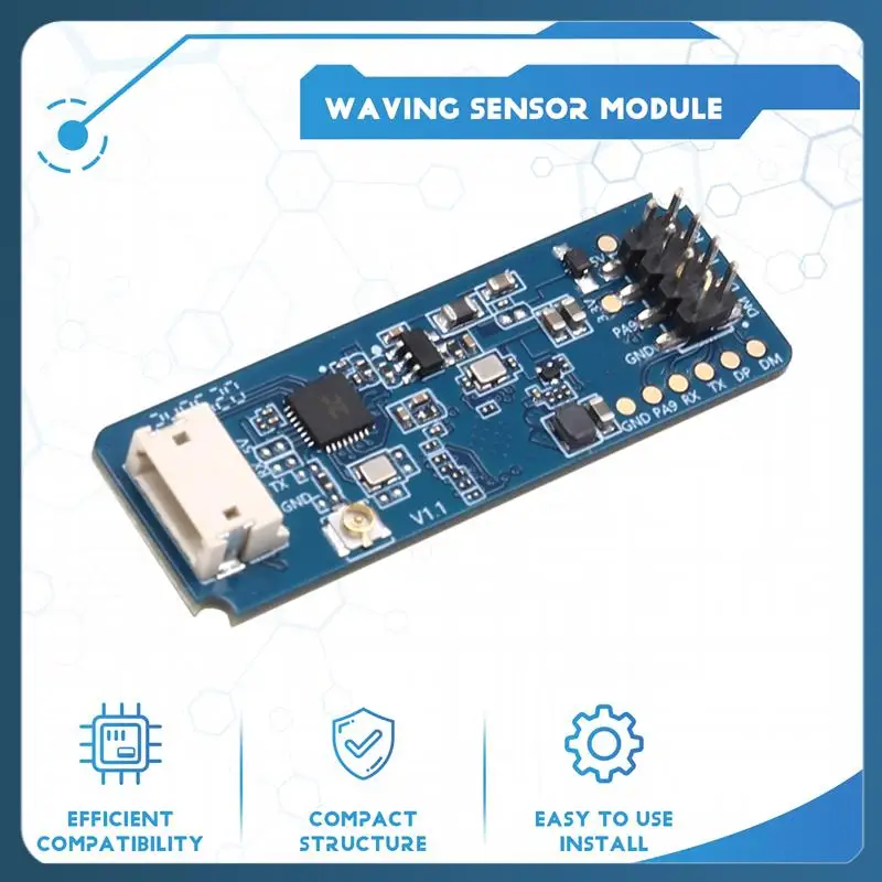 Y22A-New 24G Gesture Recognition Millimeter Wave Radar LD2450A Human Proximity Sensing Switch Radar Module
Y22A-New 24G Gesture Recognition Millimeter Wave Radar LD2450A Human Proximity Sensing Switch Radar Module