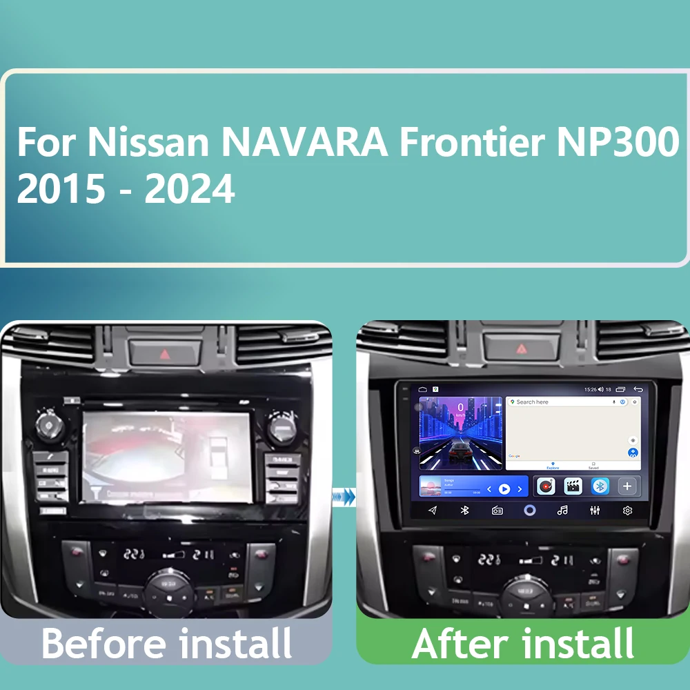 9 "Android 15 Auto для Nissan NAVARA Frontier NP300 2015-2024 Автомобильный радиоприемник Мультимедийный видеоплеер BT GPS-навигация carplay 5G
9 "Android 15 Auto для Nissan NAVARA Frontier NP300 2015-2024 Автомобильный радиоприемник Мультимедийный видеоплеер BT GPS-навигация carplay 5G