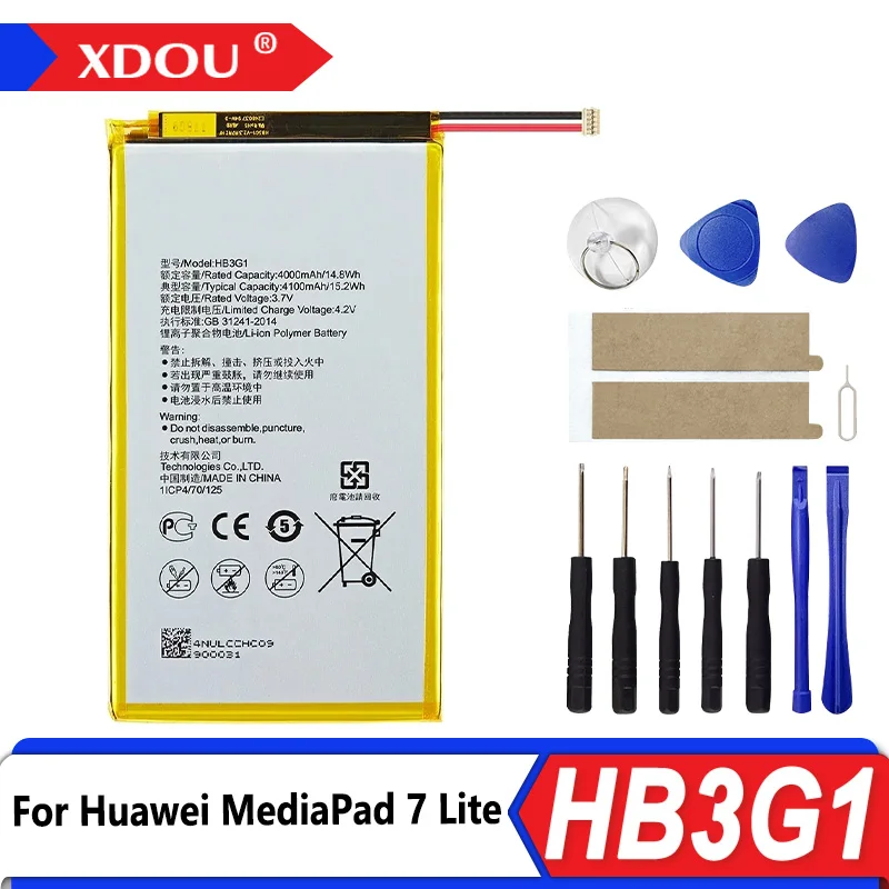 100% новый аккумулятор HB3G1 HB3G1H 4000 мАч для Huawei S7-303 S7-931 T1-701u S7-301w MediaPad 7 Lite s7-301u S7-302 + бесплатные инструменты
100% новый аккумулятор HB3G1 HB3G1H 4000 мАч для Huawei S7-303 S7-931 T1-701u S7-301w MediaPad 7 Lite s7-301u S7-302 + бесплатные инструменты