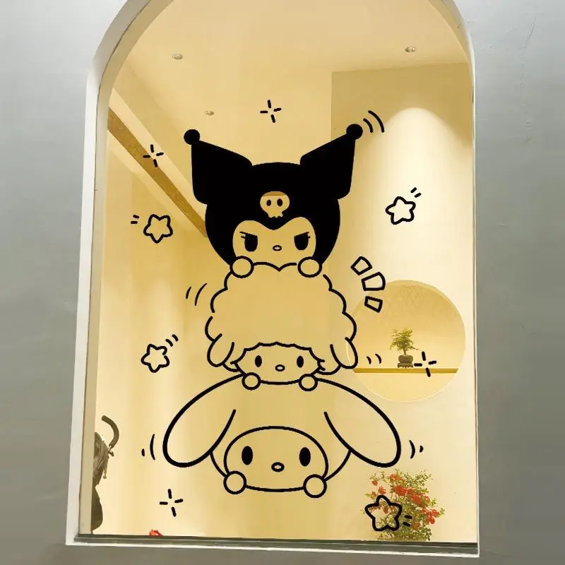 Sanrio Stacked Kawaii Kuromi My Melody Sticker Mobile Phone Case Notebook Glass Room Door Wardrobe Decorative Wall Sticker
Sanrio Stacked Kawaii Kuromi My Melody Sticker Mobile Phone Case Notebook Glass Room Door Wardrobe Decorative Wall Sticker