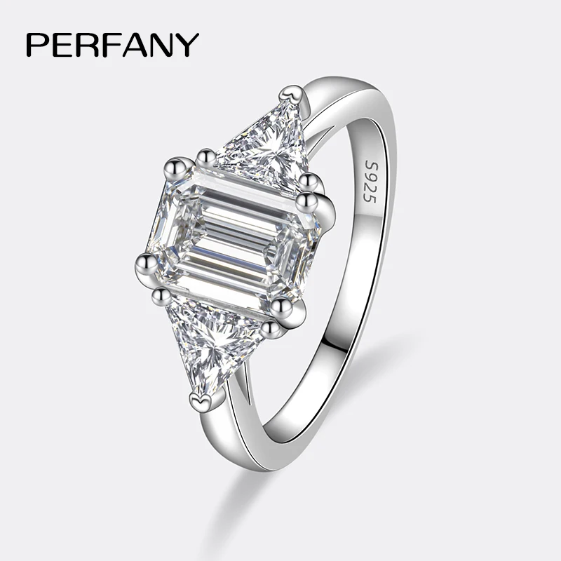 PERFANY 3CT изумрудной огранки, все кольца с муассанитом, женские кольца из чистого серебра S925, лабораторные культивирующие бриллианты, роскошные свадебные украшения, подарки
PERFANY 3CT изумрудной огранки, все кольца с муассанитом, женские кольца из чистого серебра S925, лабораторные культивирующие бриллианты, роскошные свадебные украшения, подарки