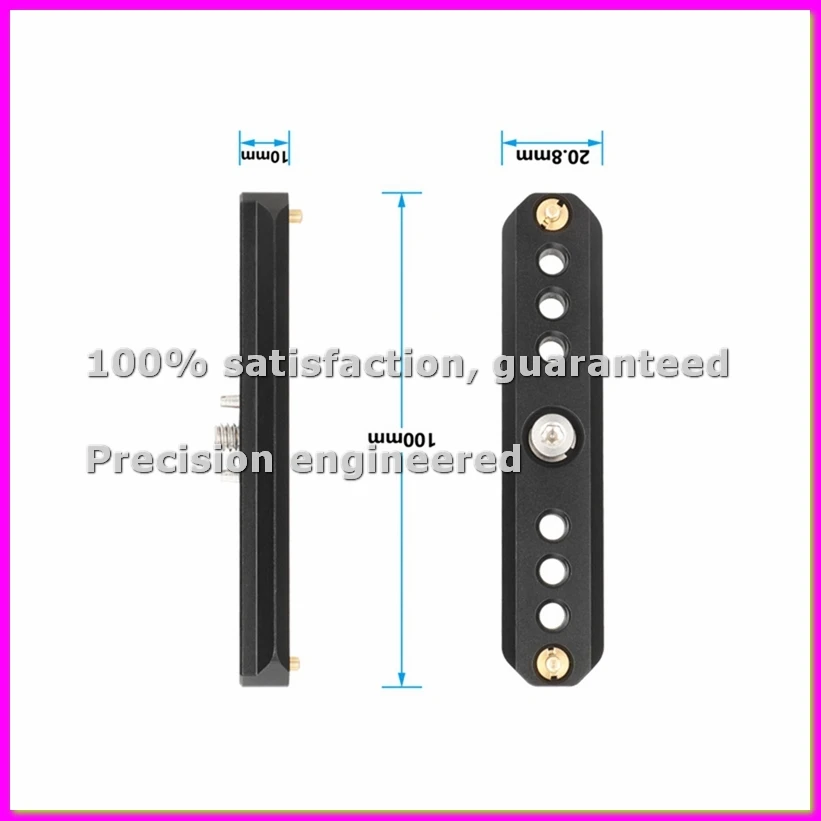 Quick Release NATO Safety Rail with Anti-Twist 1/4" for Camera Handle and Accessories NATO Clamp-ABVP
Quick Release NATO Safety Rail with Anti-Twist 1/4" for Camera Handle and Accessories NATO Clamp-ABVP