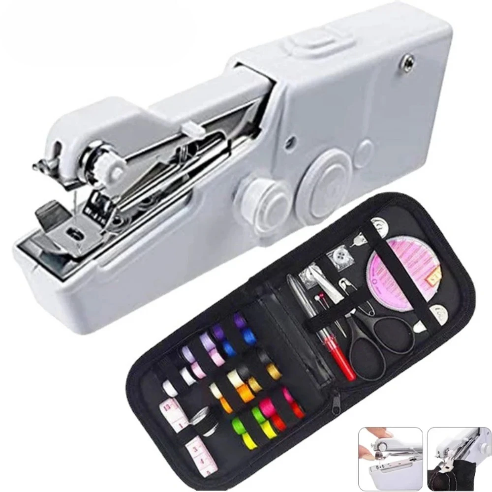 New Hand Sewing Machine Portable Sewing Machine Quick Handheld Sewing Tool Mini Electric Home DIY Apparel Supplies Arts Crafts
New Hand Sewing Machine Portable Sewing Machine Quick Handheld Sewing Tool Mini Electric Home DIY Apparel Supplies Arts Crafts