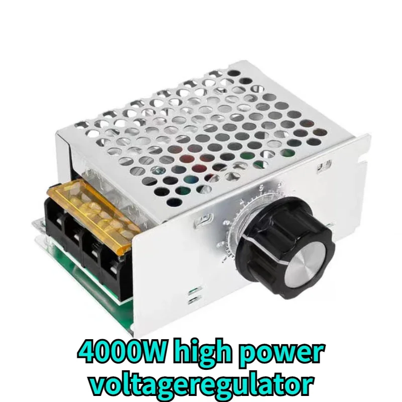 Регулятор напряжения, диммер, регулятор скорости электродвигателя, 4000 Вт, 220 В переменного тока, КТУ
Регулятор напряжения, диммер, регулятор скорости электродвигателя, 4000 Вт, 220 В переменного тока, КТУ