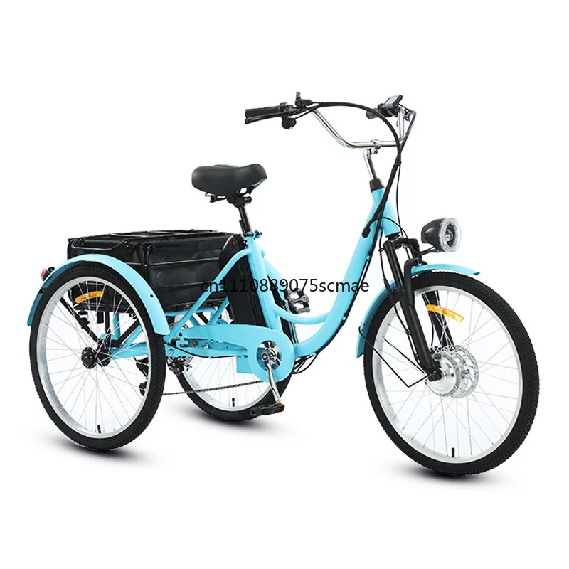 Electric power lithium battery tricycle in stock, supply 24-inch pedal tricycle 36V250W tricycle
Electric power lithium battery tricycle in stock, supply 24-inch pedal tricycle 36V250W tricycle