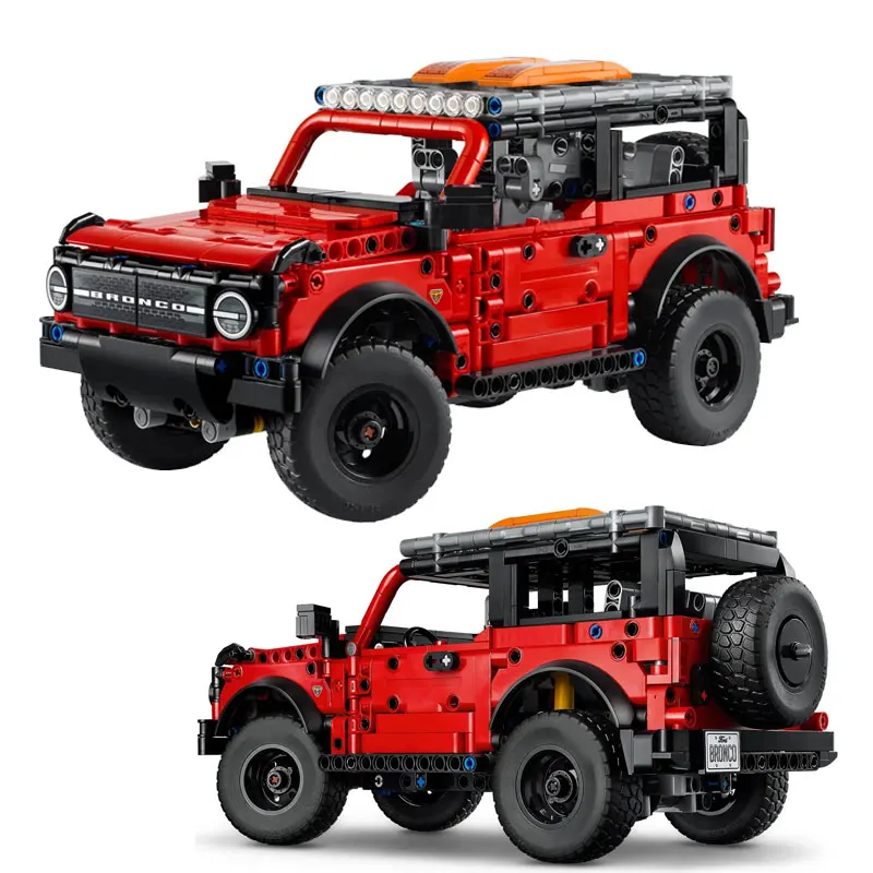 943PCS Technical Bronco SUV Off Road Car Building Blocks MOC Assemble Bricks Vehicle Toy Gift For Children Kids
943PCS Technical Bronco SUV Off Road Car Building Blocks MOC Assemble Bricks Vehicle Toy Gift For Children Kids