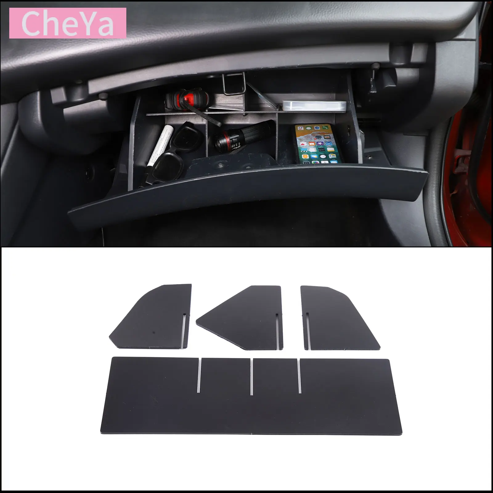For Mitsubishi Eclipse GT 2005 - 2011 Car Co-Pilot Glove Box Clapboard Organizer Rack Shelf ABS Black Storage Accessories
For Mitsubishi Eclipse GT 2005 - 2011 Car Co-Pilot Glove Box Clapboard Organizer Rack Shelf ABS Black Storage Accessories