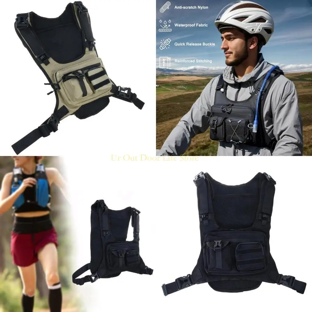 77UF Сумка-жилет для упражнений. Достаточно места для хранения. Дизайн быстрого доступа для кардио-тренировок.
77UF Сумка-жилет для упражнений. Достаточно места для хранения. Дизайн быстрого доступа для кардио-тренировок.