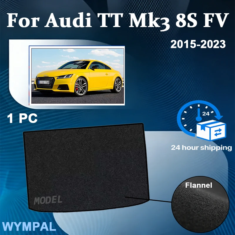 Suede Car Trunk Mats For Audi TT Mk3 8S FV 4 Seats 2015~2023 Boot Cargo Liner Tray Rear Trunk Luggage Carpet Pads Auto BLACK
Suede Car Trunk Mats For Audi TT Mk3 8S FV 4 Seats 2015~2023 Boot Cargo Liner Tray Rear Trunk Luggage Carpet Pads Auto BLACK