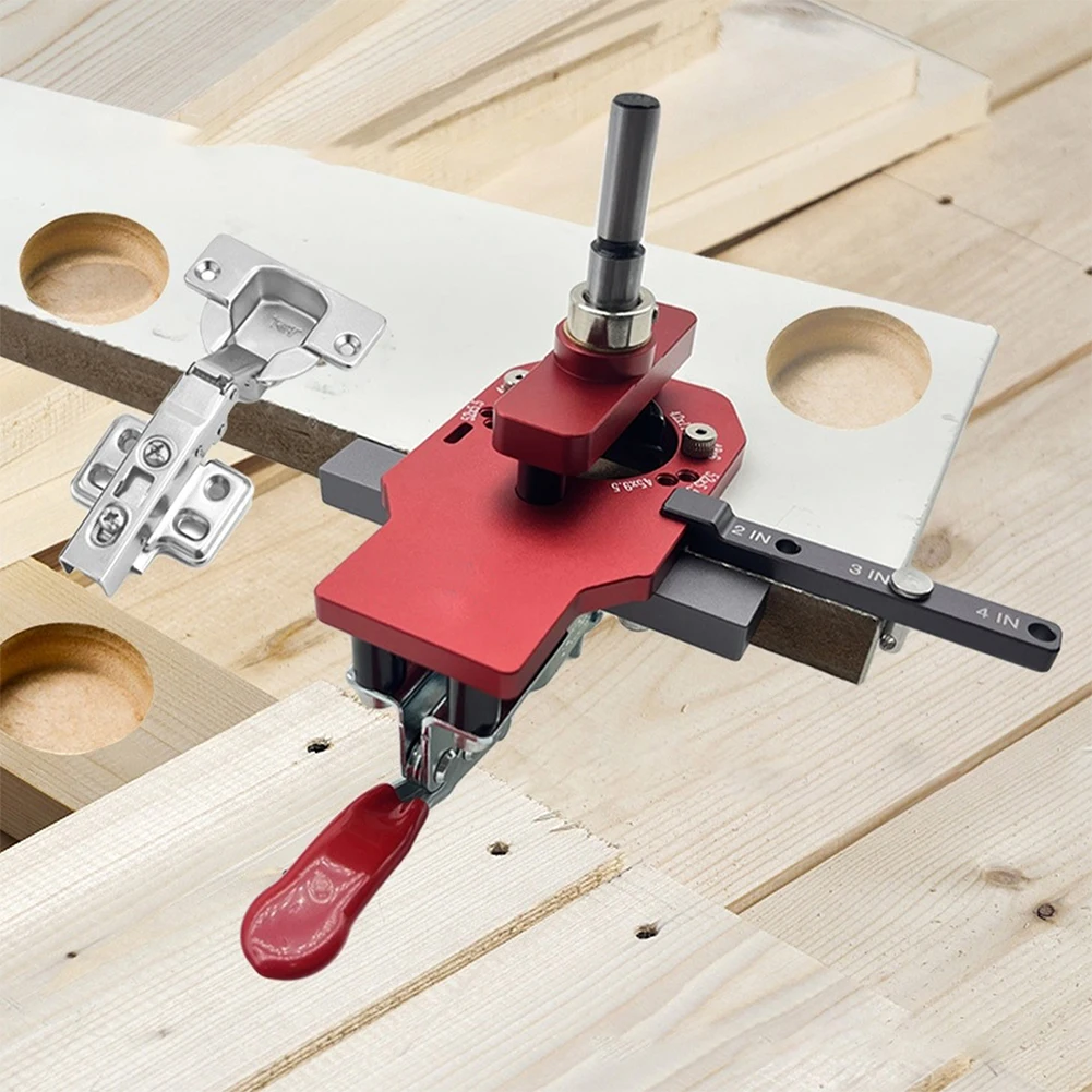 Adjustable Hole Punch Tool Red With Gray Cabinet Door Tool Adjustable Hole Distance Comprehensive Accessory Kit
Adjustable Hole Punch Tool Red With Gray Cabinet Door Tool Adjustable Hole Distance Comprehensive Accessory Kit