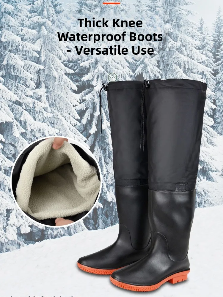 Хлопковые резиновые сапоги Fce на подкладке с высокой талией, морские водные сапоги, противоскользящие теплые молодежные и средние резиновые сапоги
Хлопковые резиновые сапоги Fce на подкладке с высокой талией, морские водные сапоги, противоскользящие теплые молодежные и средние резиновые сапоги