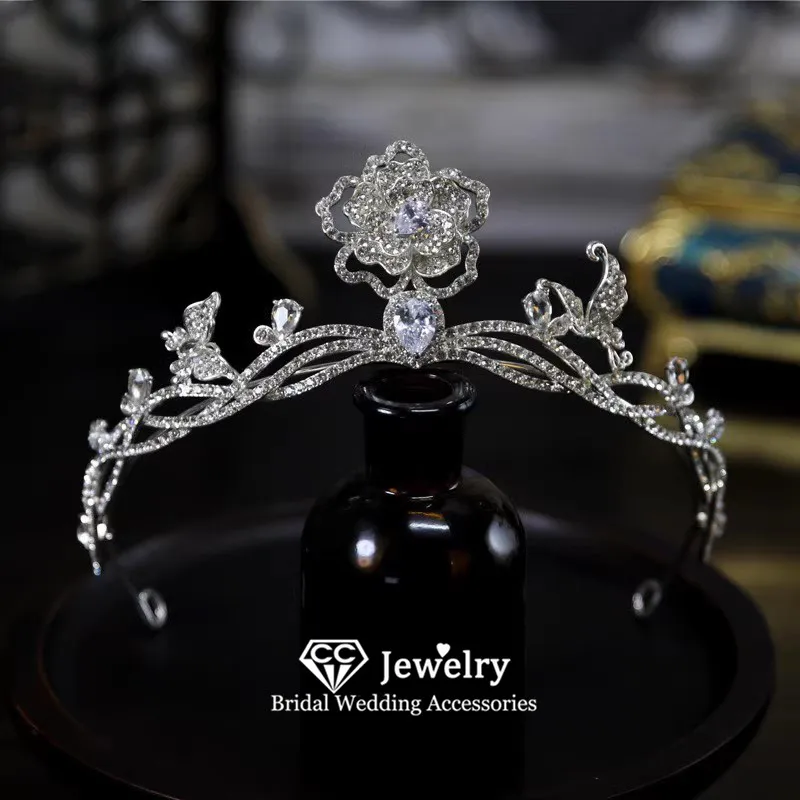 CC Hair Crowns Women Accessories Bridal Headbands Engagement Pageant Diadems Wedding Jewelry Flower Shape Crystal Tiaras AN494
CC Hair Crowns Women Accessories Bridal Headbands Engagement Pageant Diadems Wedding Jewelry Flower Shape Crystal Tiaras AN494