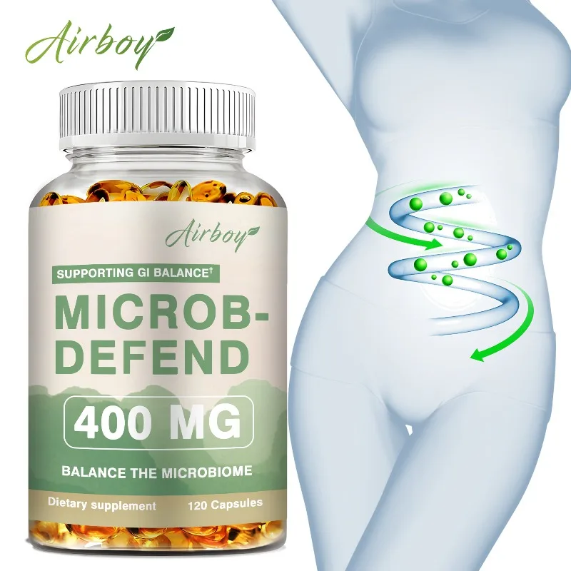 Microb-Defend - Reduce Gastrointestinal Discomfort, Supports The Digestive System and Intestinal Balance, Improves Immunity
Microb-Defend - Reduce Gastrointestinal Discomfort, Supports The Digestive System and Intestinal Balance, Improves Immunity