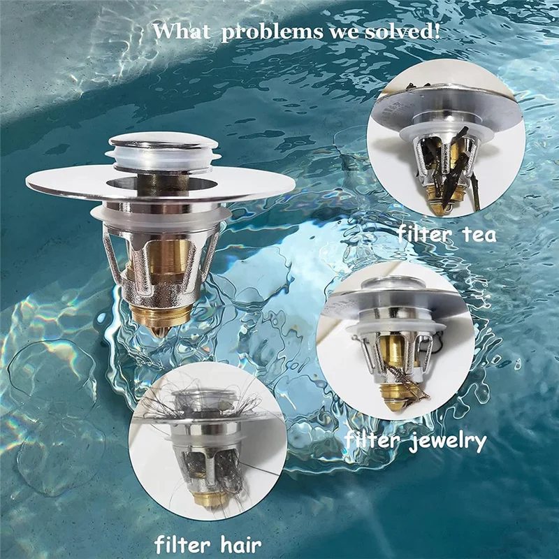 ABVA-Раковина для ванной комнаты Универсальная пробка для раковины для стандартных сливных отверстий США 1,1–1,5 дюйма
ABVA-Раковина для ванной комнаты Универсальная пробка для раковины для стандартных сливных отверстий США 1,1–1,5 дюйма