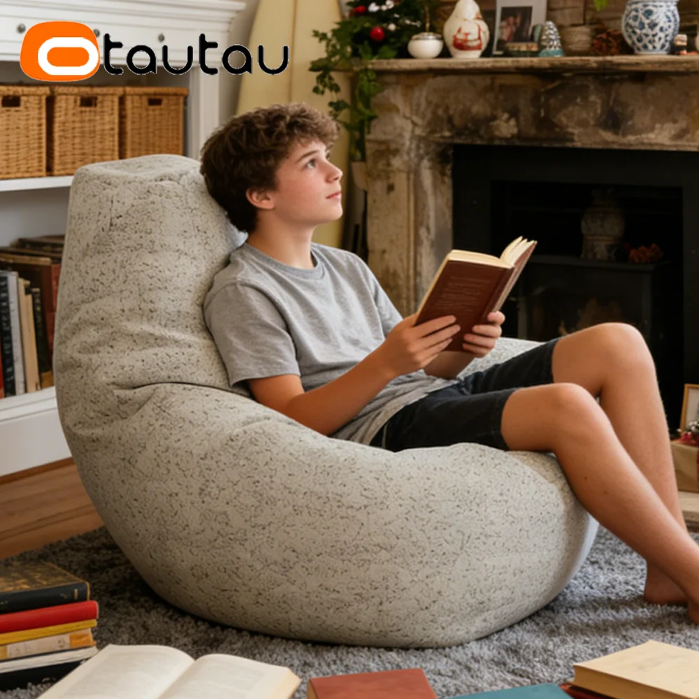 OTAUTAU Thick Soft Quality Chenille Bean Bag Cover Corner Pouf DD171【No Filler Inside! You Need To Buy Filler By Yourself !】
OTAUTAU Thick Soft Quality Chenille Bean Bag Cover Corner Pouf DD171【No Filler Inside! You Need To Buy Filler By Yourself !】