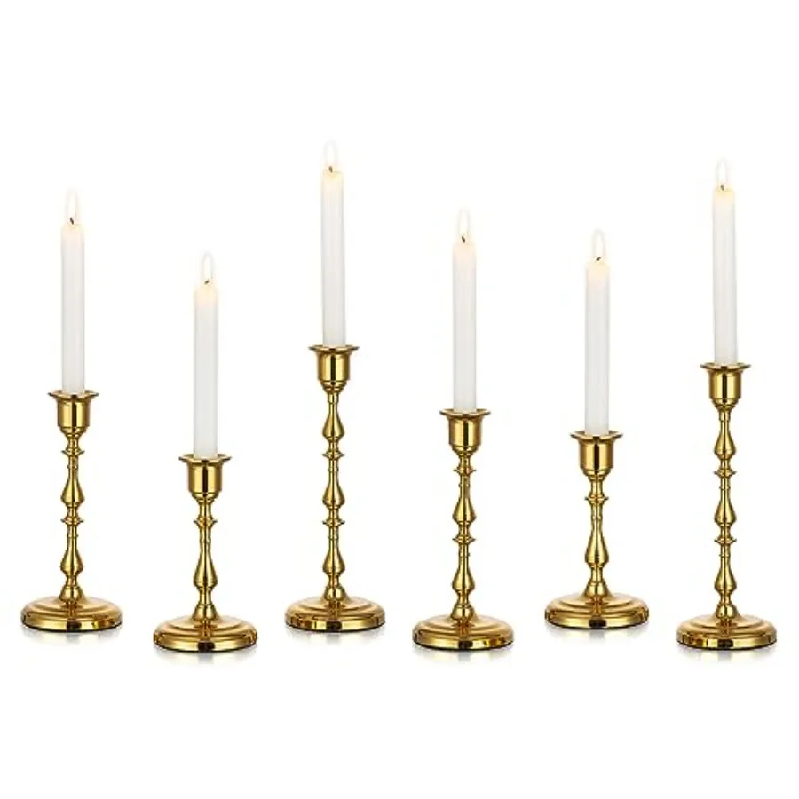 Brass Candlestick Holders Vintage: Gold Taper Candle Holder Metal Candle Sticks Holder Antique Decoration for Dinning Table Man
Brass Candlestick Holders Vintage: Gold Taper Candle Holder Metal Candle Sticks Holder Antique Decoration for Dinning Table Man