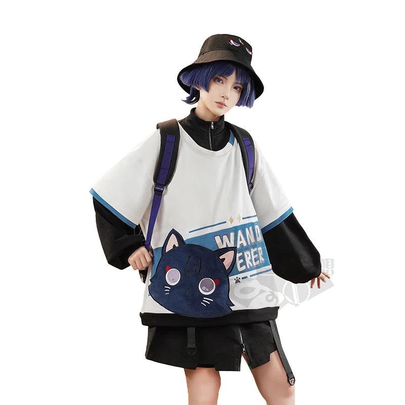 Genshin Impact Wanderer Sweatshirts Cosplay Costume Cos Game Anime Party Uniform Hallowen Play Role Clothes Clothing
Genshin Impact Wanderer Sweatshirts Cosplay Costume Cos Game Anime Party Uniform Hallowen Play Role Clothes Clothing