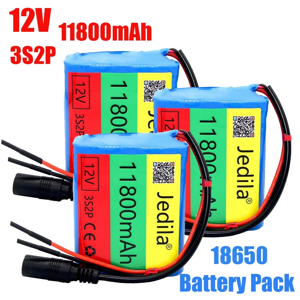 100% New 12V 11800mAh 3S2P Rechargeable 18650 Au Lithium Battery Pack Protection Conseil 1A Chargeur
100% New 12V 11800mAh 3S2P Rechargeable 18650 Au Lithium Battery Pack Protection Conseil 1A Chargeur