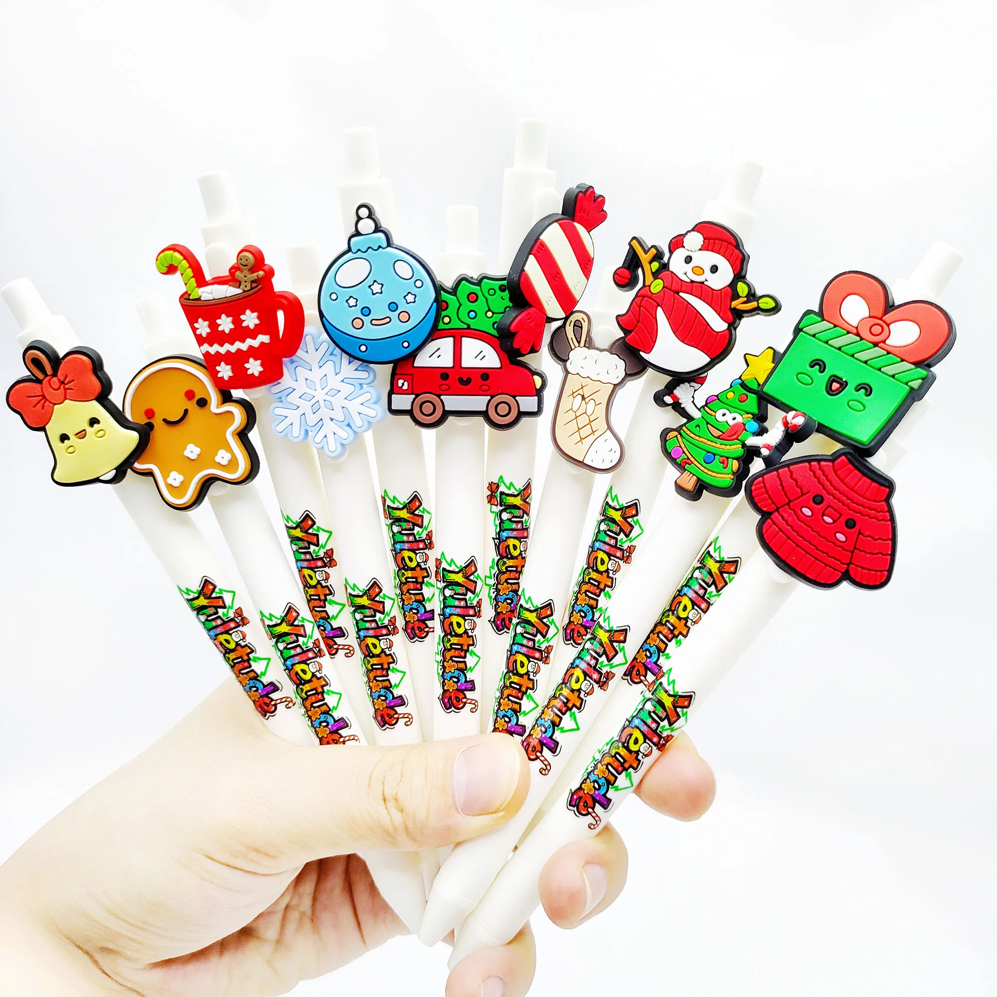 12 шт./24 шт., креативные рождественские элементы, шариковая ручка, рождественская тема, шариковая ручка, студенческая подарочная ручка для письма.
12 шт./24 шт., креативные рождественские элементы, шариковая ручка, рождественская тема, шариковая ручка, студенческая подарочная ручка для письма.